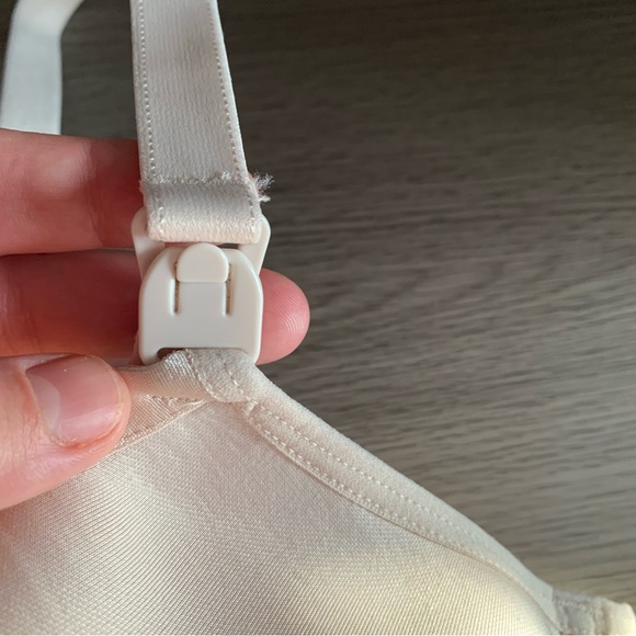 NWT Cake Maternity Beige Underwire Nursing Bra 38F - Picture 2 of 7